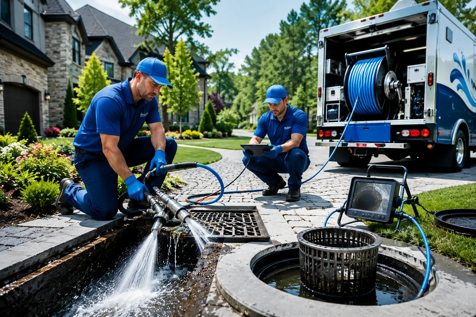 Local outdoor drain cleaning professionals in Rockland, ID